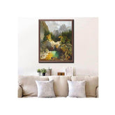 Painting by Numbers Alps Bach